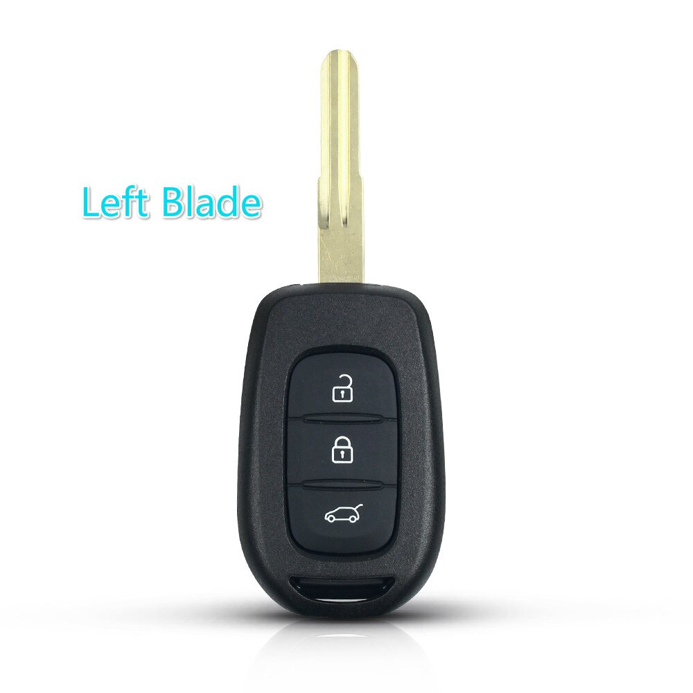Keyyou for renault duster sandero dacia logan clio captur laguna luonnonkaunis kauko-avainkuori 3 painiketta vara-auton avain: Malli 1