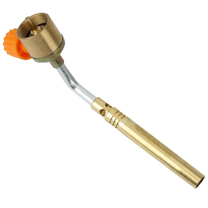 MAPP de latón, soplete de Gas propano, gatillo de Encendido automático, quemador de soldadura de calefacción, adecuado para acampar y soldar