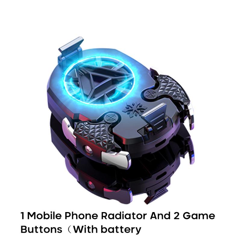 Universal Mobile Phone USB Game Cooler System Cooling Fan Gamepad Holder Stand Radiator For IPhone Huawei Samsung: 03