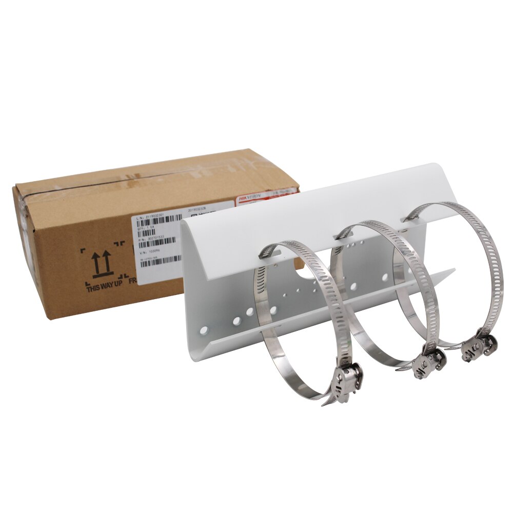 CCTV Accessories DS-1275ZJ-SUS Aluminum Alloy Horizontal Pole Mount