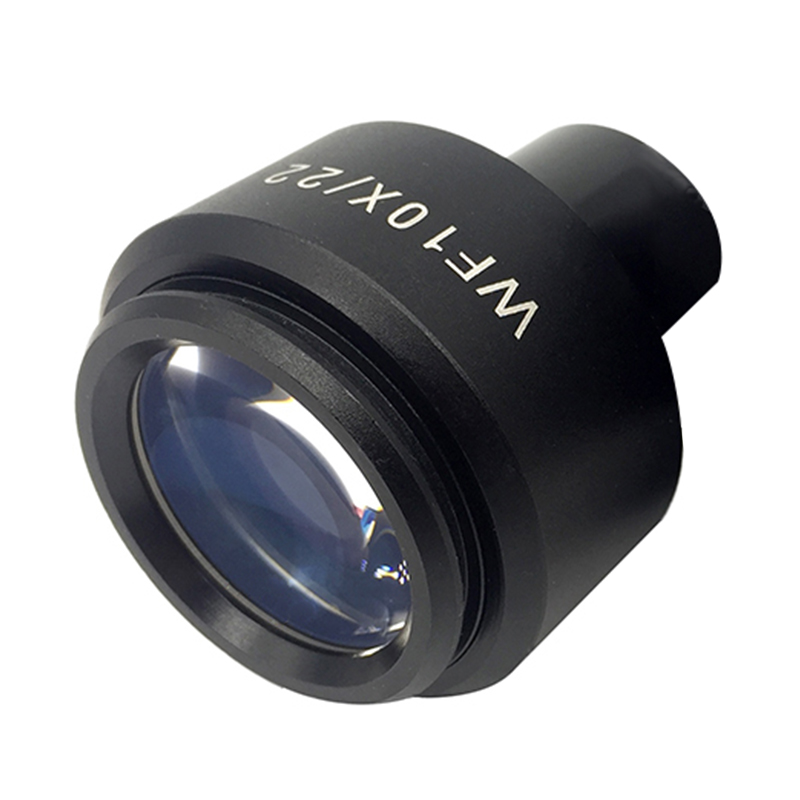 One piece WF10X/22 High Eyepoint Eyepiece Lens for Biological Microscope 22mm Diopter Adjustment WF10X 10X Fully Coated Ocular