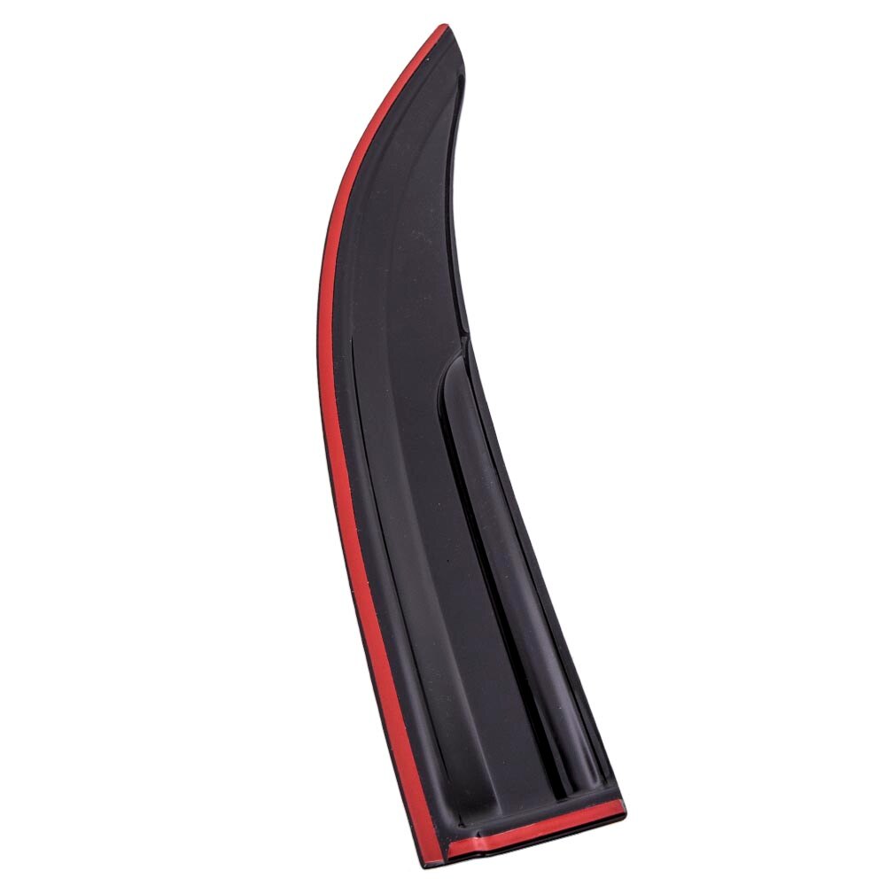 JDM-visera ondulada 3D estilo Mugen para ventana, protector de lluvia, ventilación, sombra para Acura TSX