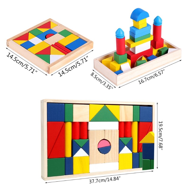 Vroege Onderwijs Puzzel Voor Kleuterschool Kinderen Voor Kinderen Leeftijd 3 + School Educatief Puzzel Speelgoed Houten Frame