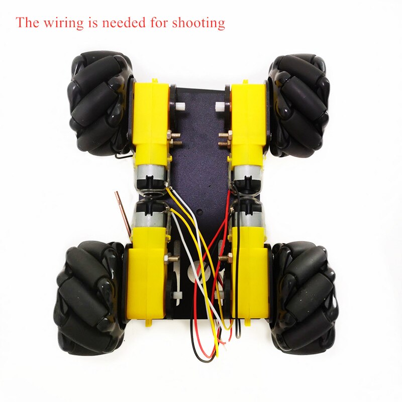 60mm Mecanum RC Car Chassis Omni-directional Robot Car Chassis Kit with 4pcs TT Motor for Arduino DIY Toy Parts High Speed