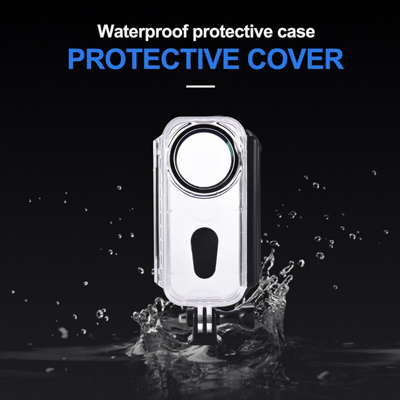 Neue Für Insta 360 eins X Wasserdichte Gehäbenutzen Schutzhülle Hülse Für Insta360 eins X Panorama Nocken Tauchen Kasten Abdeckung zubehör