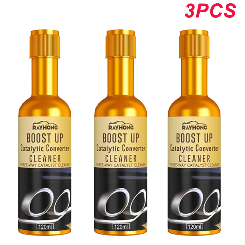 2/3pc 120ML Auto Katalysator Cleaners Cleaner Naar Auto CSV Motor Schoon Versnellers Katalysatoren voor benzine Auto: Blauw