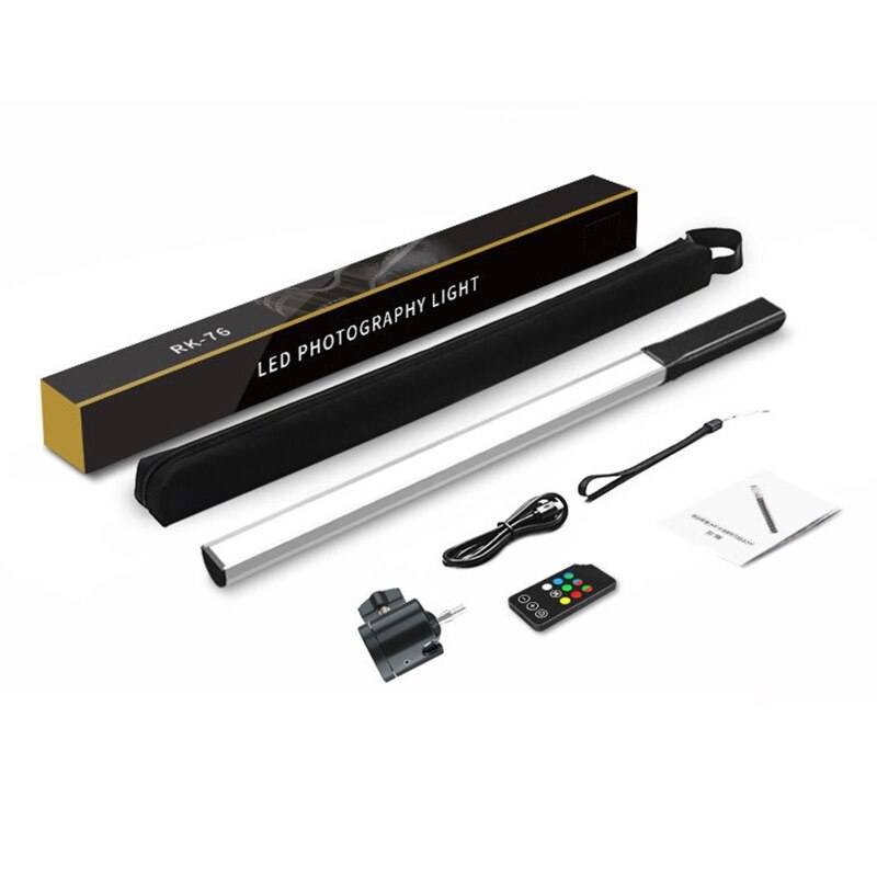 Full Color RGB Video Light Photography Lighting LED Fill Light for Filmmaker: Default Title