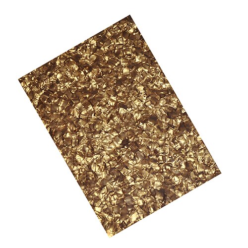 320Mm X 1300Mm Celluloid Sheet 0.46Mm Muziekinstrument Deco Vel Diy Drum Wrap Multi Kleuren: Brown Pearl