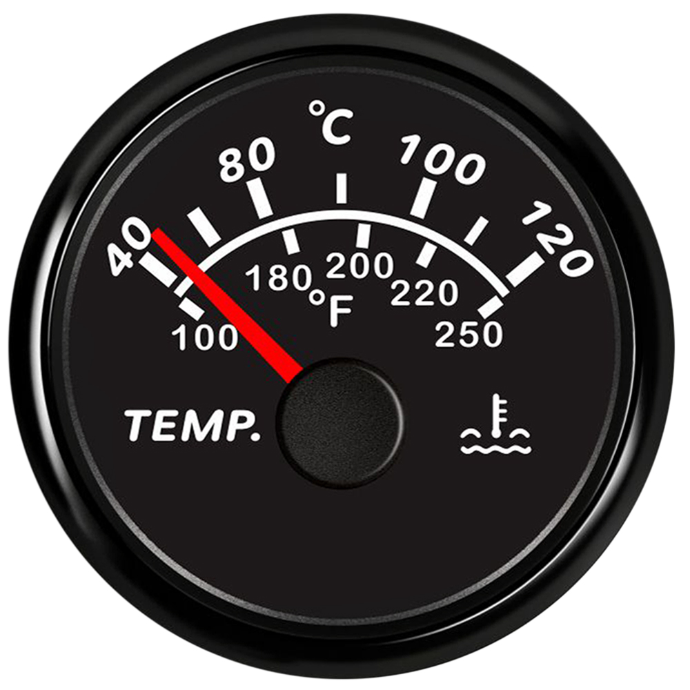 52mm Auto Wassertemperaturanzeige Auto Temperaturanzeige Wassertemperatur Digital Meter + Sensor für Auto LKW Marine Stiefel benutzerdefinierte: Lavendel