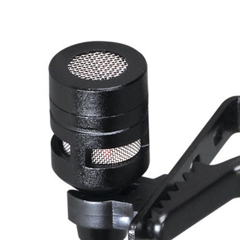 Mini Lavalier Lapel Microphone Dual Headed Recording Clip On Mic for iPhone iPad Samsung Tablet DU55