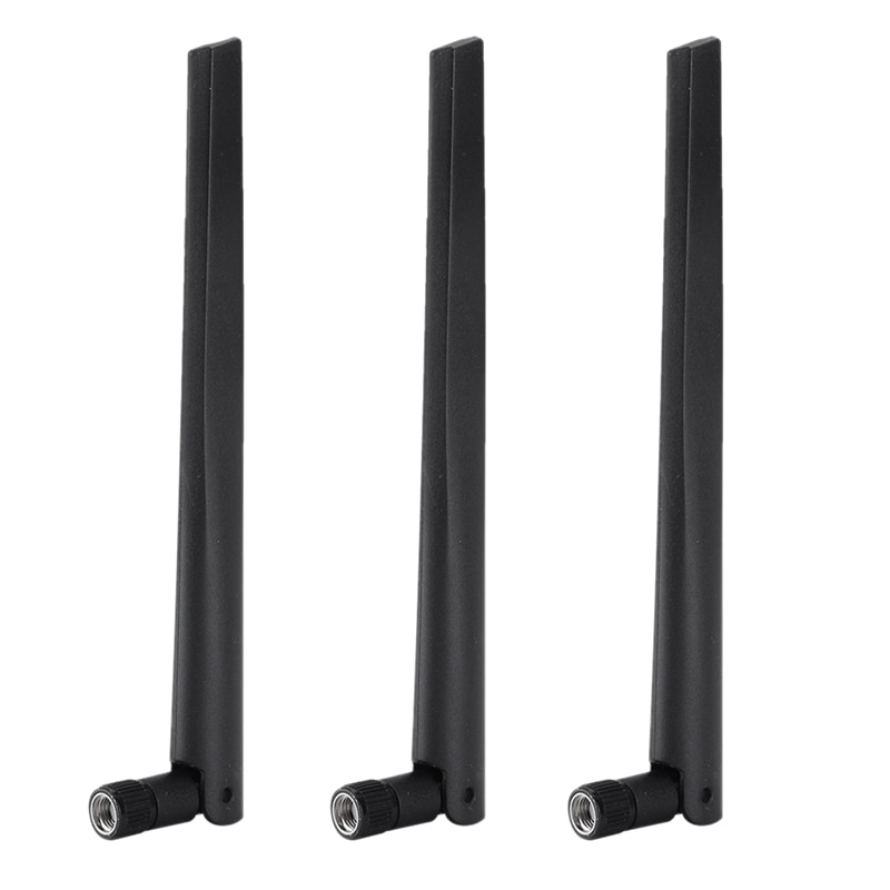 10PCS Metal WiFi Antenna Of RP-SMA Interface with 5DBi 2.4G/5G Dual-Band Wireless Wifi Antenna for ASUS RT-AC68U