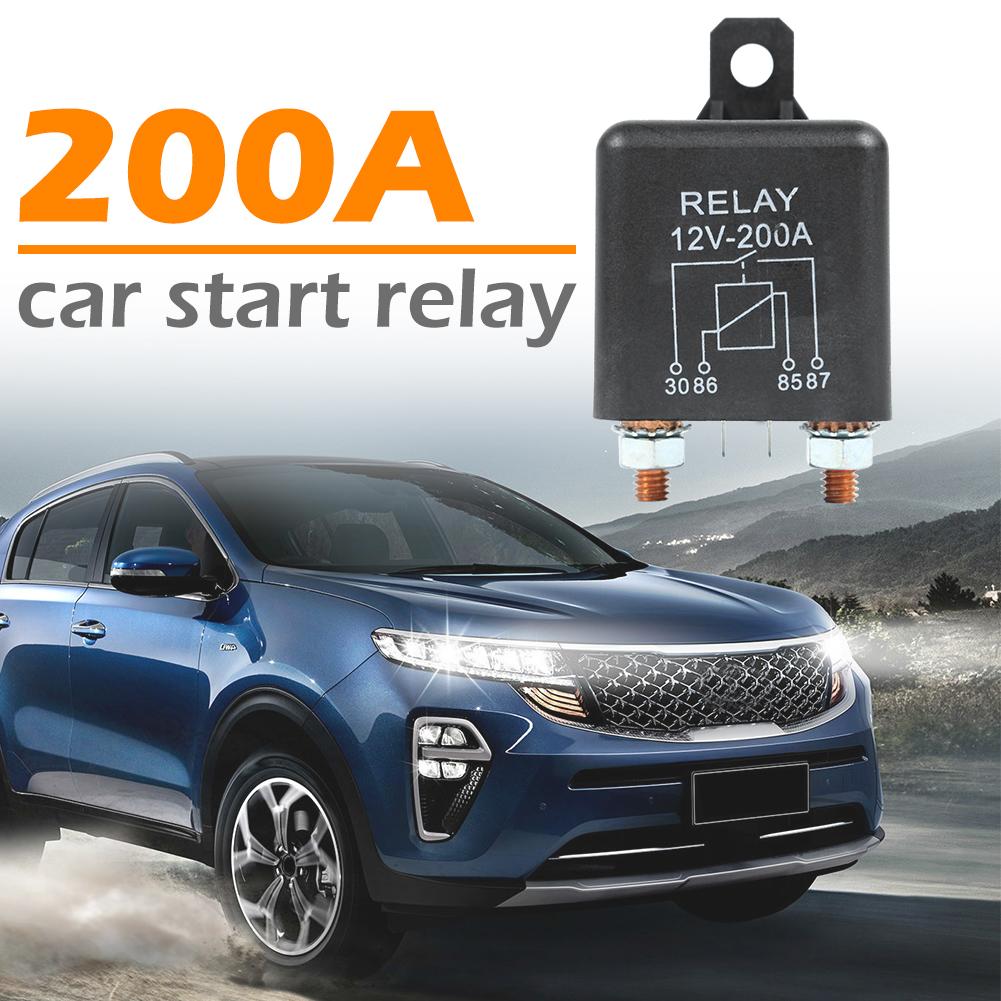 12V 200 Amp Heavy Duty Split Charge/Winch Relay for Car Van Boat 4 Pin MGO3