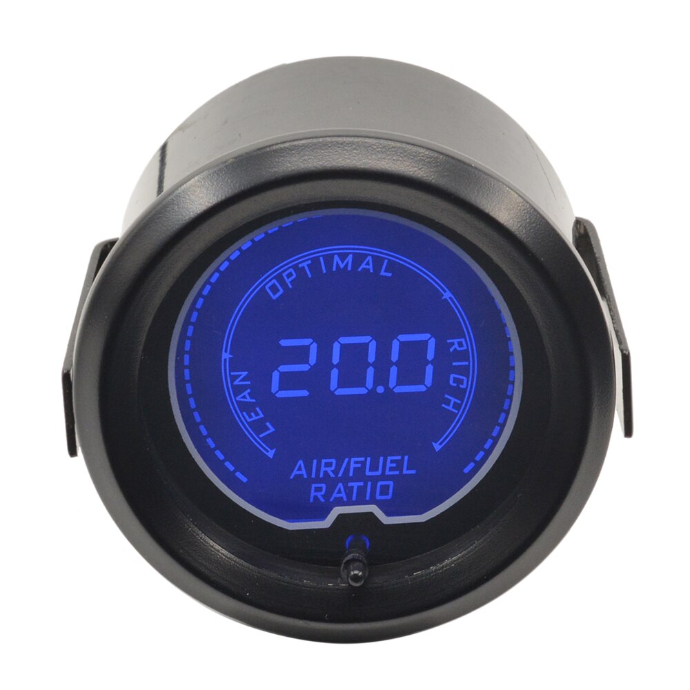 Dragon 52mm(2 Inch) Auto Car Air Fuel Ratio Gauge LCD 7 Colors Backlight Narrowband O2 Oxygen Sensor Meter