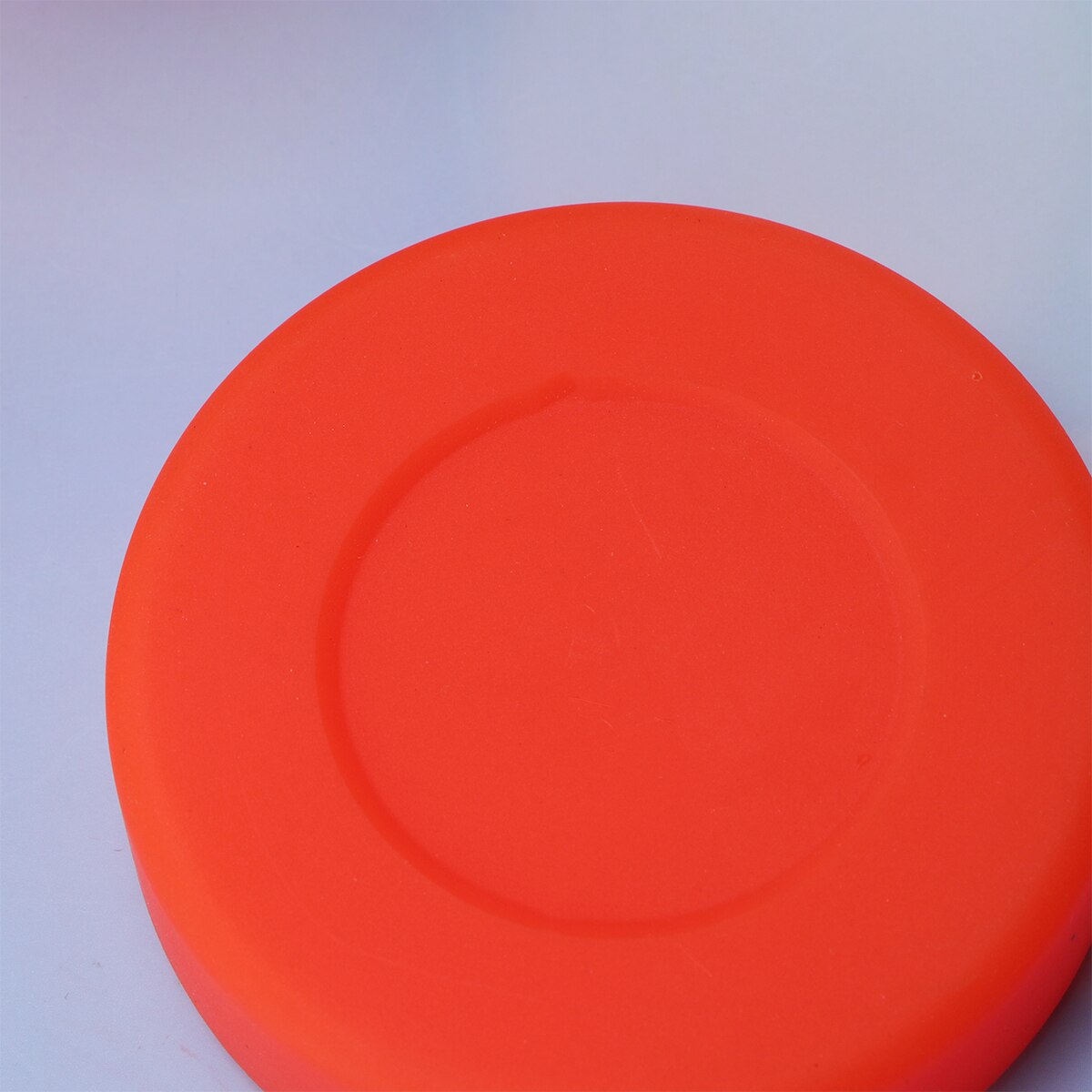 12 Stck Einstellbare Härte Gummi Eis Eishockey Pucks matt Eishockey Bälle Sport Liefert für Rolle Straße Eishockey Orange Farbe