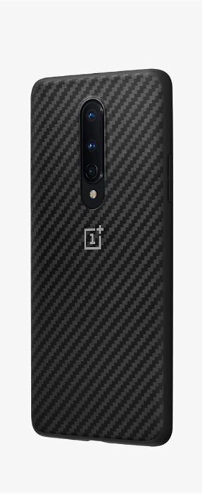 100% Officiële Bumper Case Voor Oneplus 7 8 Pro 8T Zandsteen Nylon Carbon Karbon Bumper Orginal Transparant Clear Back cover: oneplus 8 carbon