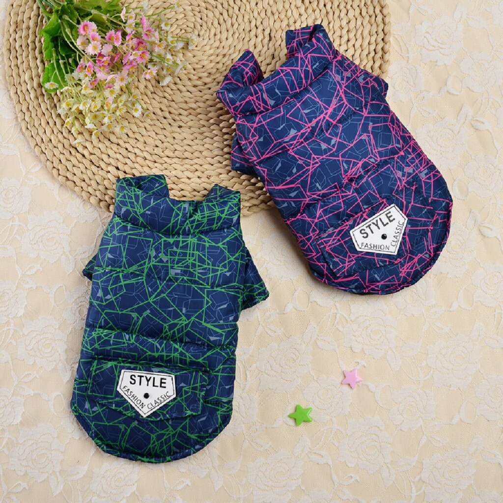 Waterdichte Hond Puppy Vest Jas Chihuahua Kleding Warme Winter Hond Kleding Jas Voor Kleine Medium Grote Honden