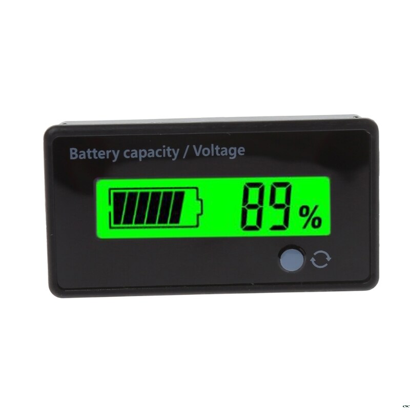 LCD Batterie Kapazität Monitor Anzeige Spannung Me... - Grandado LCD Batterie Kapazität Monitor Anzeige Spannung Me... - Grandado