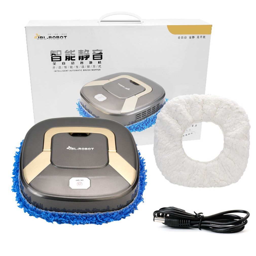 Ultraviolet Sweeper Wet And Dry Dual Use Smart Home UV Disinfection Sterilization Sweeper With Two Mops: 02