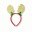 Tecknad 1pc jul hår slips vuxen barn julgran cosplay djur horn pannband pannklämma tillbehör tiara de cabelo: Gyllene horn