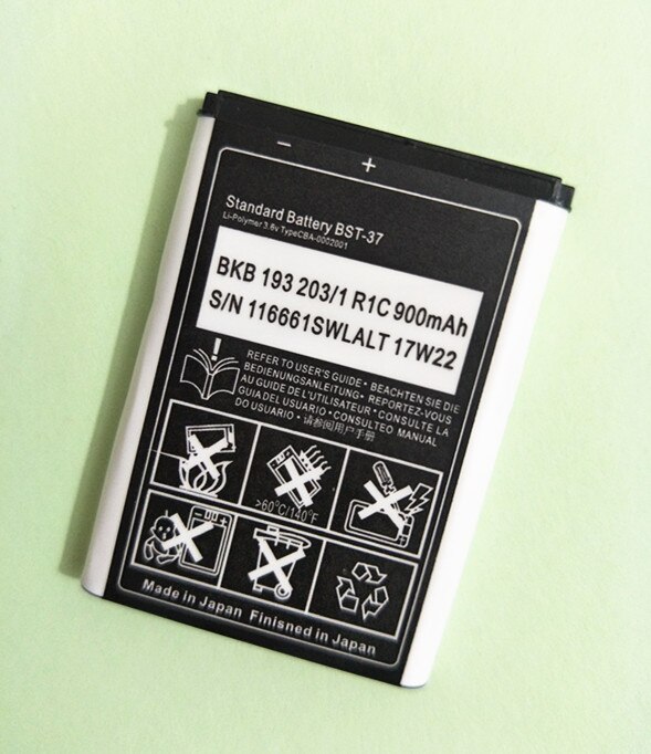 B-TAIHENG BST37 BST 37 BST-37 Batterie pour Sony Ericsson K750/D750i W800i W810i K600 K610i D750i K200i K220i Téléphone batterie