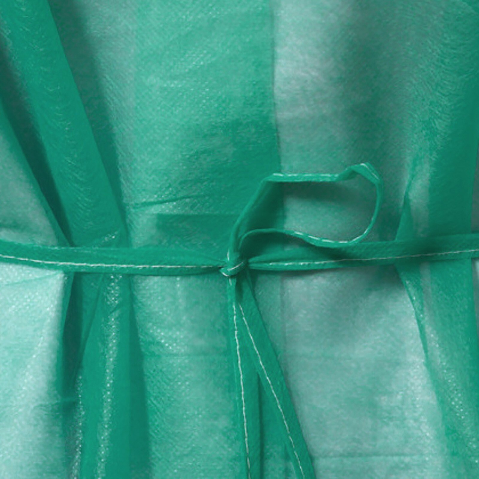 10 PC Disposable Lsolation Clothes Security Gown Overalls Green Protection Suit Work clothing Wear Protector suit