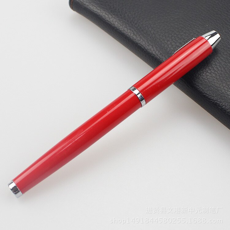 Colorful luxury Business Sign Pen ballpoint pens back to school For Student Pen Office Stationery Supplies 03735: red