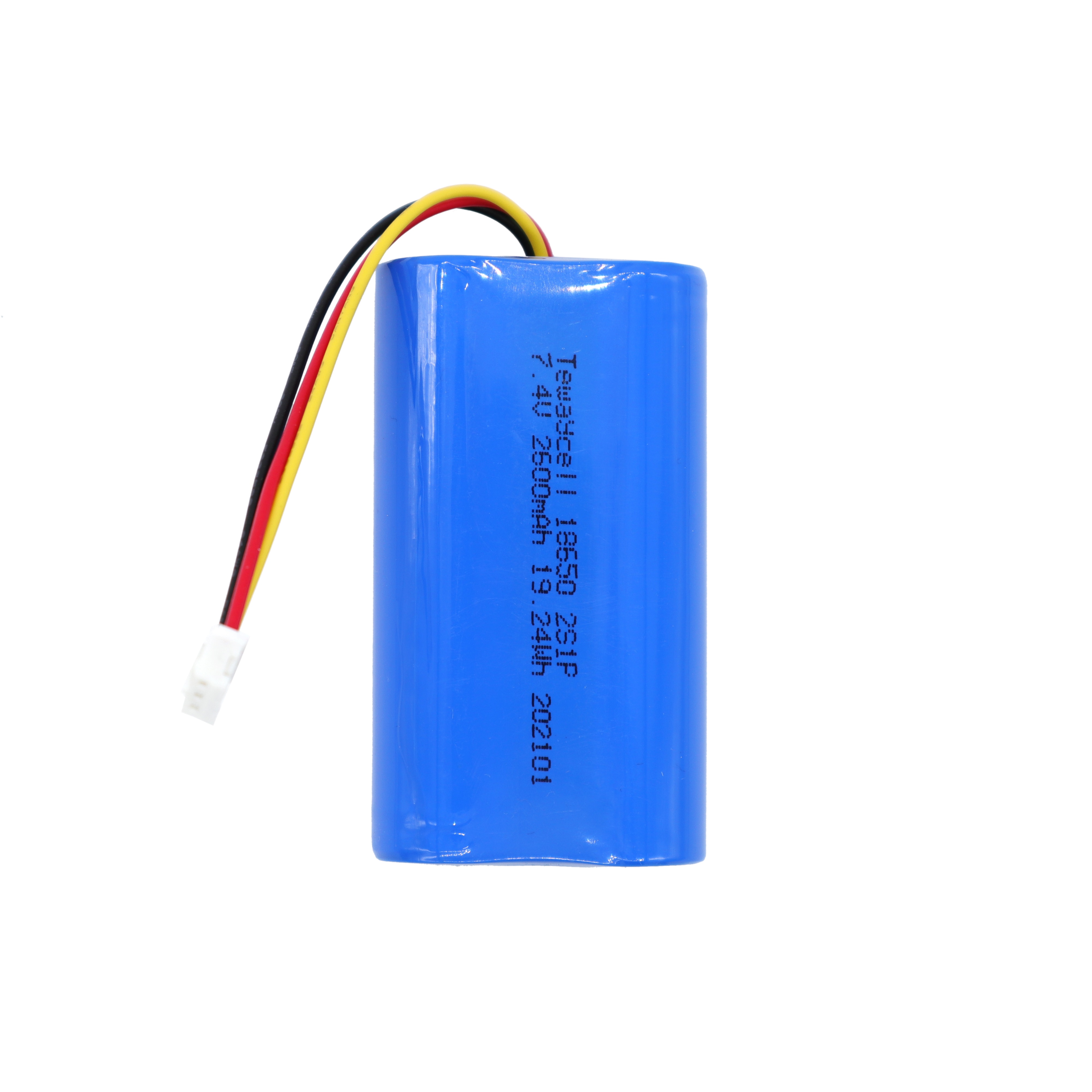 NTC protection 7.4v 18650 2s1p 2600mAh battery pack with pcb and connector