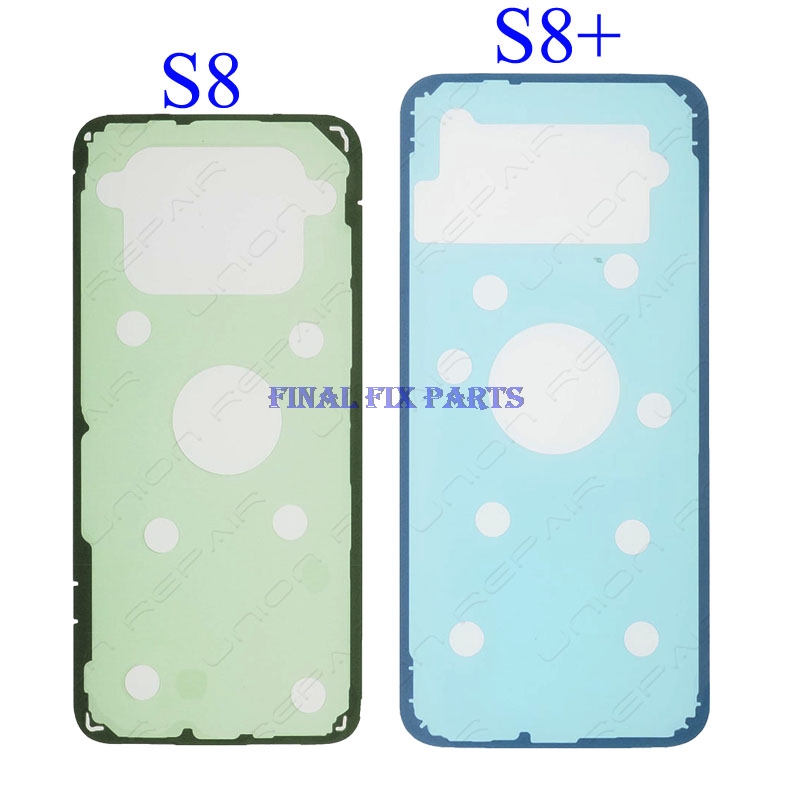 2 STKS Achterkant Sticker Voor Samsung Galaxy S8, S8 Plus Terug Batterij Cover Sticker Lijm Reparatie Onderdelen