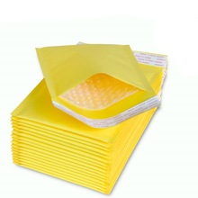 50pcs/lots Bubble Mailers Padded Envelopes Packaging Bags kraft Bubble Mailing Envelope Bags (110*130mm)