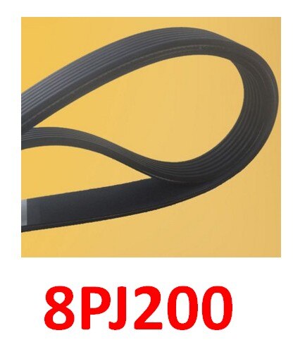Alternator Belt Poly-V,Drive motor belt ,Alternator Belt,Treadmill motor belt, PJ508/200J: Brown
