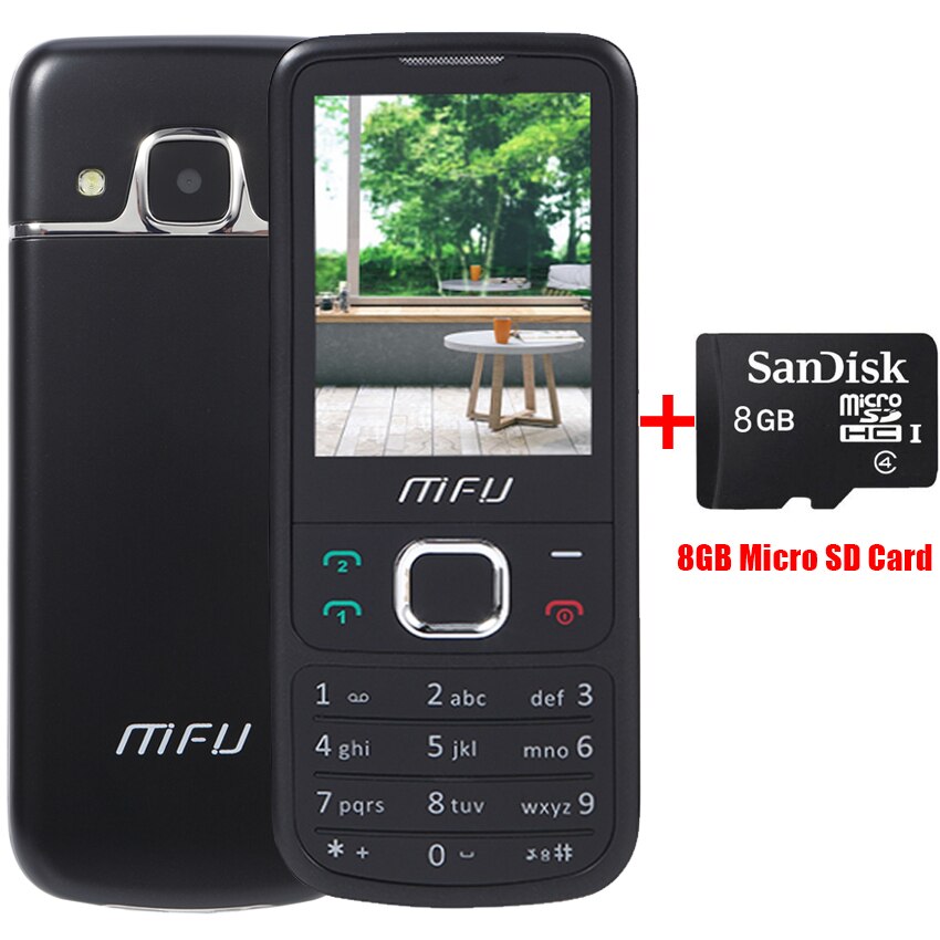 mini Tastiera Russa Del Telefono mobile 2.4 "1000 Mah Lungo pausa senza fili Fm Accumulatori E Caricabatterie di Riserva doppio Sim sbloccare Gsm Cellulare M670: Russian keyboard / Add 8GB Memory card