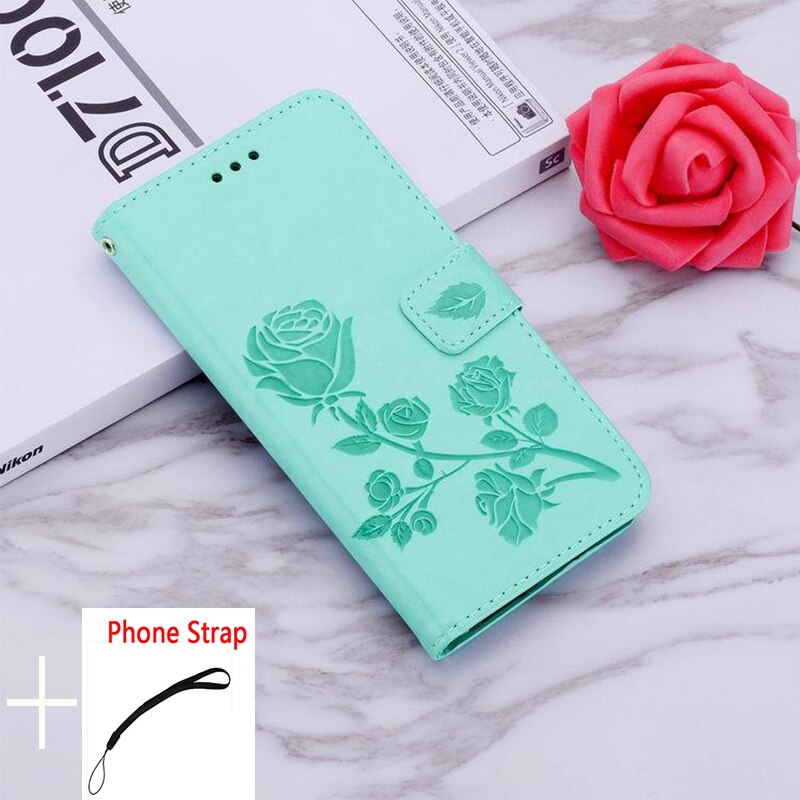 Voor Itel A25 5 &quot;ItelA25 Wallet Case Flip Lederen Beschermhoes Telefoon Ondersteuning Cover: 036 Blue