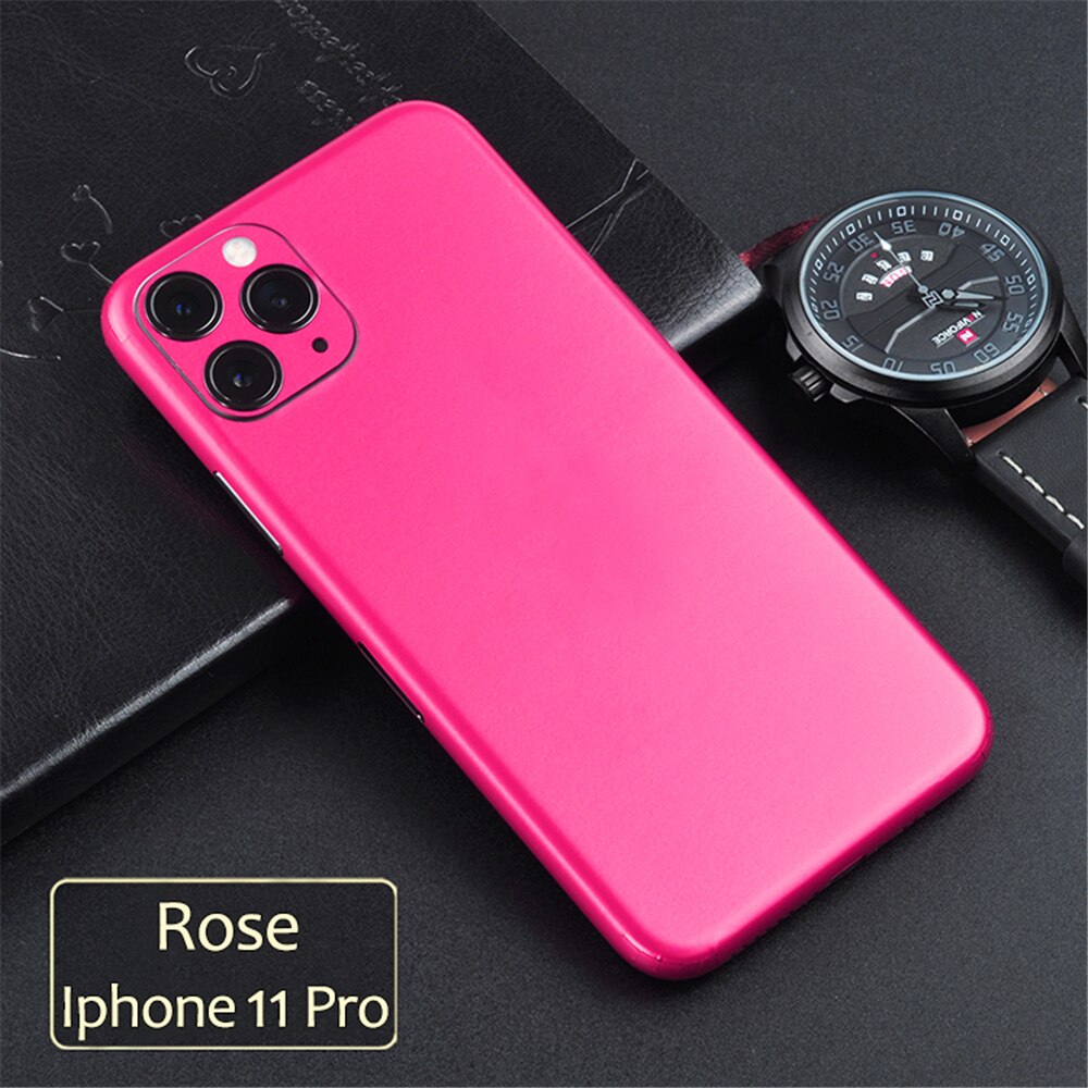 Terug Sticker Wrap Sticker Voor Iphone 11 pro Ijs Terug Film Protector Luxe Telefoon Achterkant Bescherming Voor iPhone 11 pro Sticker
