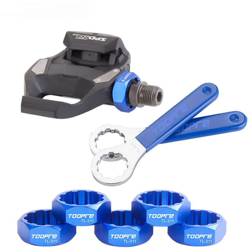 Llave de tornillo para Pedal de bicicleta, herramientas de desmontaje de pernos, perno de bloqueo, herramienta de extracción de bicicleta para accesorios de pedales SHIMANO