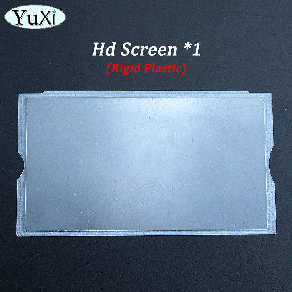 For PSP 3000 Transparent Hard Carry Cover Case Snap-in Crystal Shell With Hd Faceplate Screen Front Lens Clear Protective Film