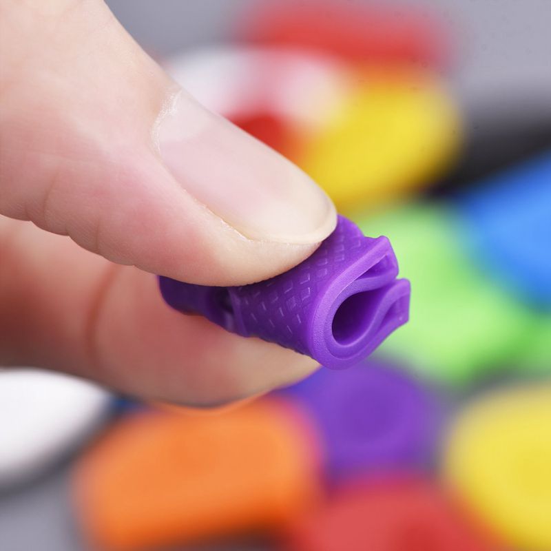 Jhd -24 sleutelkappen met flexibele sleutelkap voor eenvoudige identificatie van deursleutels, multicolor