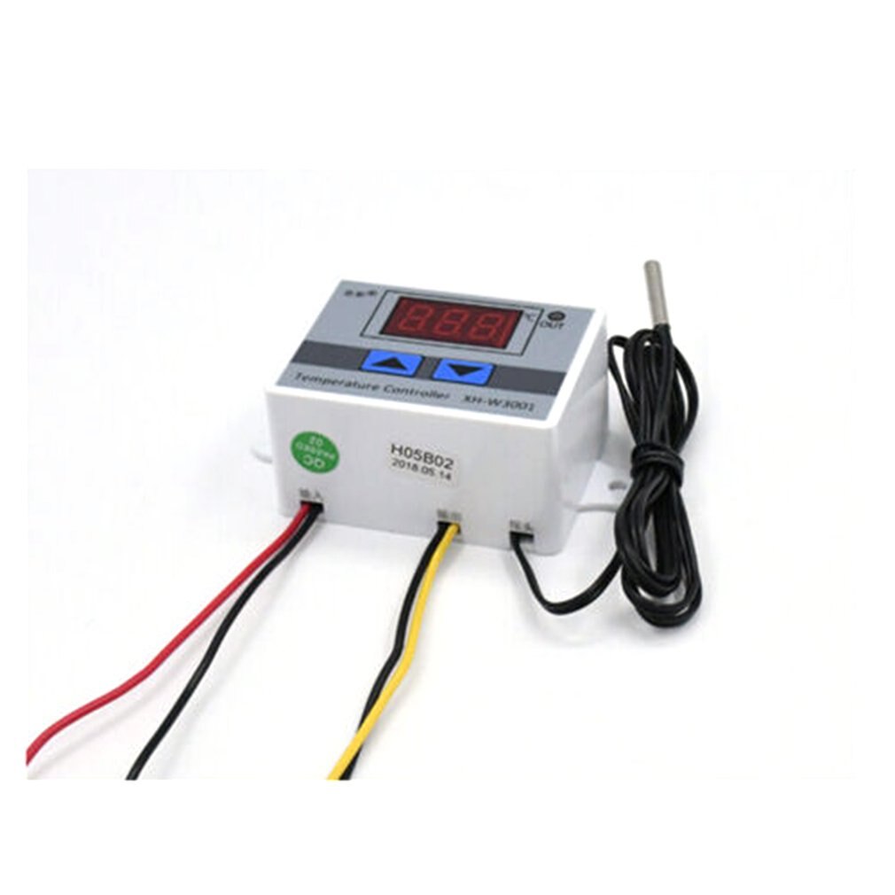 Termostato Digital de 12 V, interruptor de microordenador Digital de alta precisión y temperatura D