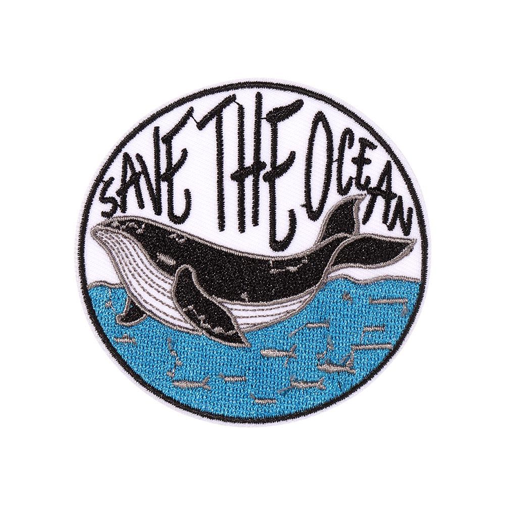 Sewing Clothing Heart Rainbow Whale Clothes Sticker Embroidery Patches Iron On Patch Moon: 4