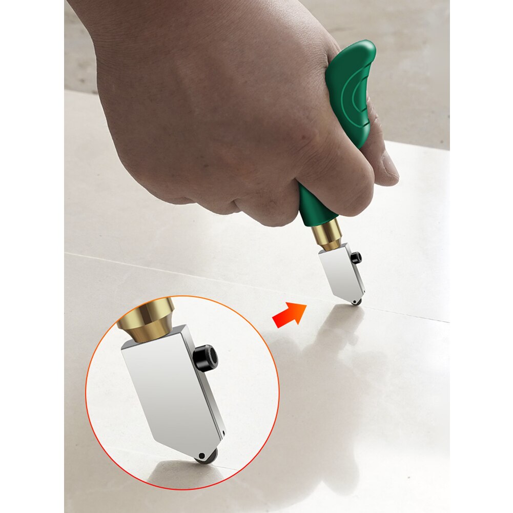 2Pcs High-Strength Diamond Glass Cutter For Glass Tile Cutting Glass Cutter Set Manual Construction Tools