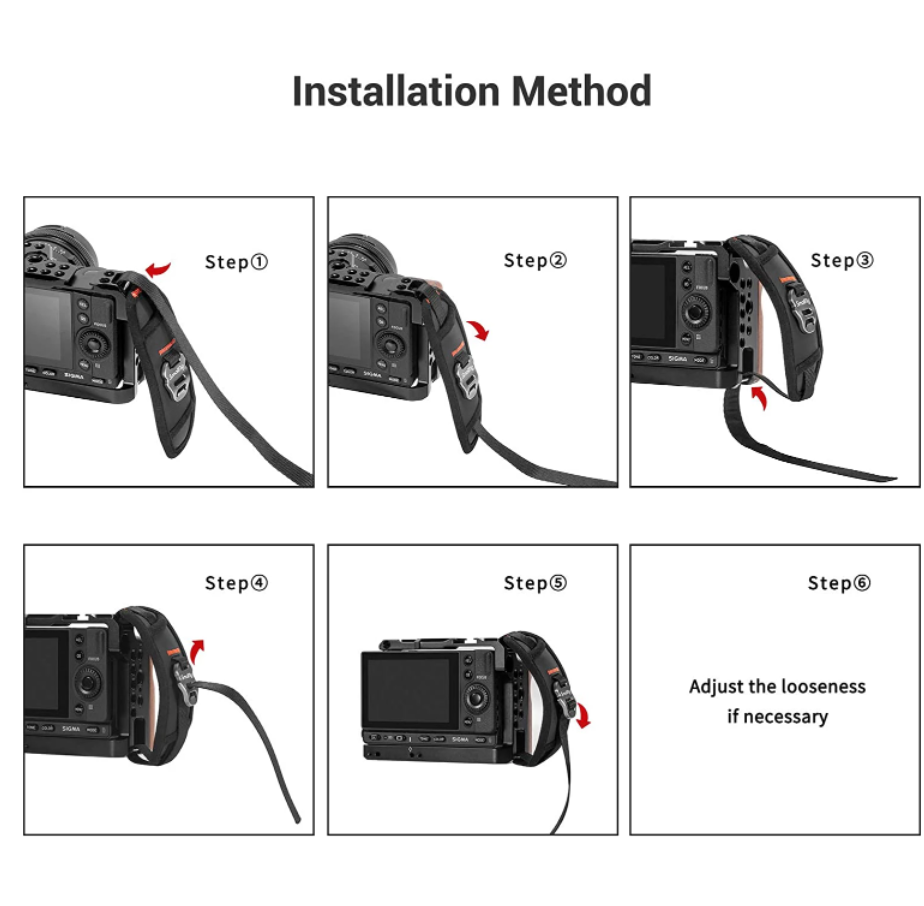 Smallrig Camera Hand Strap Universal Voor Canon Voor Nikon Voor Sony Slr Camera Riem Accessoires 2456