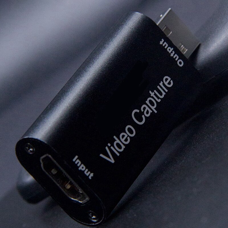 Capture Card USB2.0 HDMI-Compatible Capture Card HDMI-Compatible 4K Video Capture Card Live Recording Box Supports OBS
