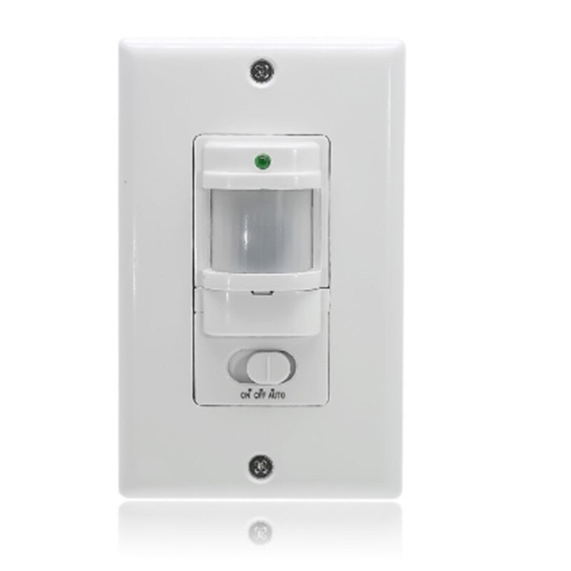 ON OFF Automatic Wall-Mounted Motion Sensor Switch Automatic PIR Infrared Sensor Human Body Infrared Sensor Switch: Default Title