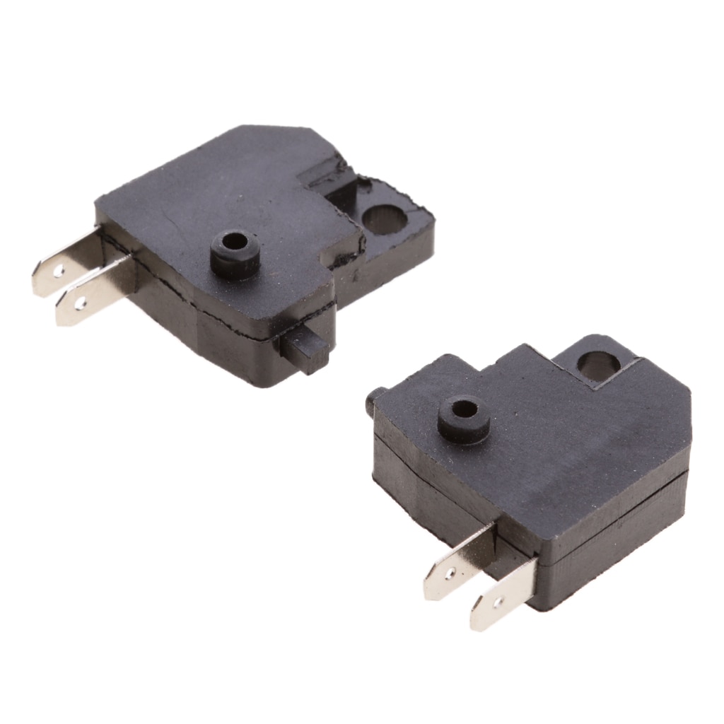 2 Pcs Universal Replacement Brake Light Switch Front Right Hand Brake Lever Stop Light Switch For Quad Bike ATV Motorcycle