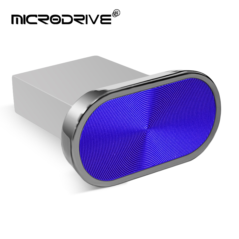 Super Mini clé USB étanche, clé USB, 64 Go, 32 Go, 16 Go, 8 Go, 4 Go, capacité réelle, clé USB: Bleu / 128 Go