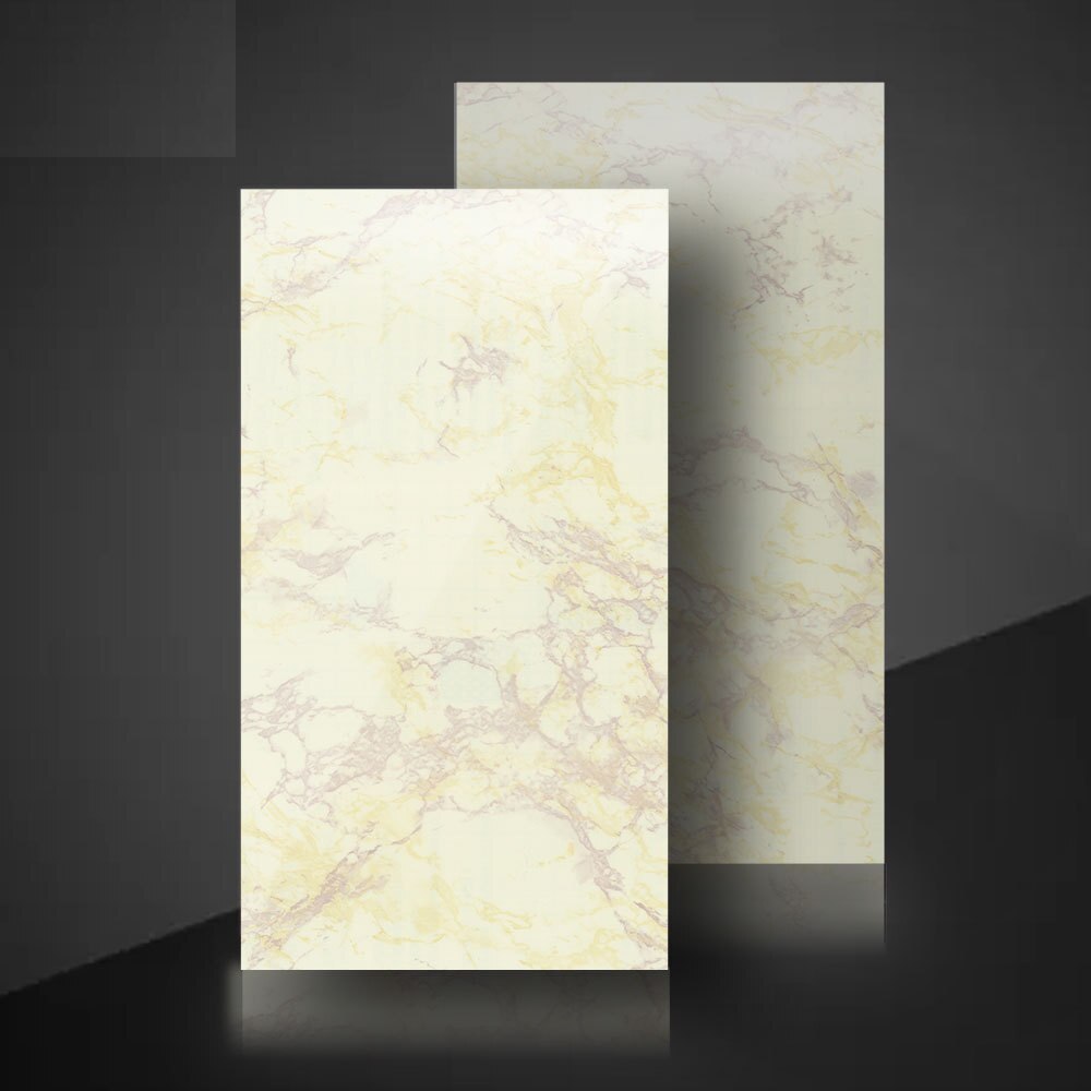 30 x 60cm naturlig marmor effekt krystal pvc film flise klistermærker overfører moderne køkken badeværelse væg klistermærke: G