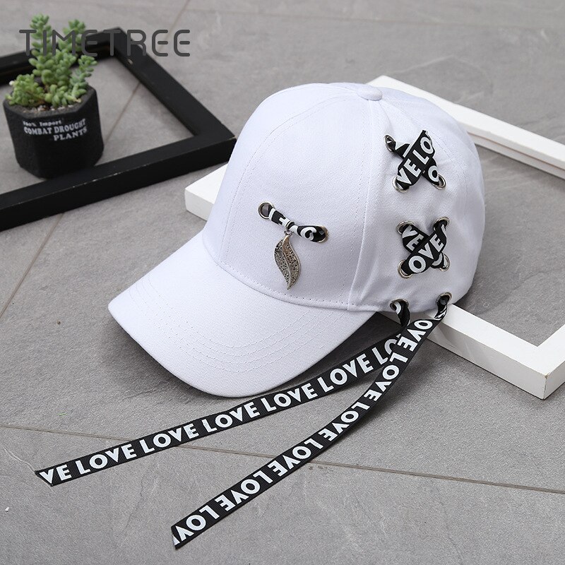 Baseball Cap Mode Lange Riem Vrouwen Mannen Baseball Cap Zwart Snapback Verstelbare Hiphop Caps pet homme Baseball Caps