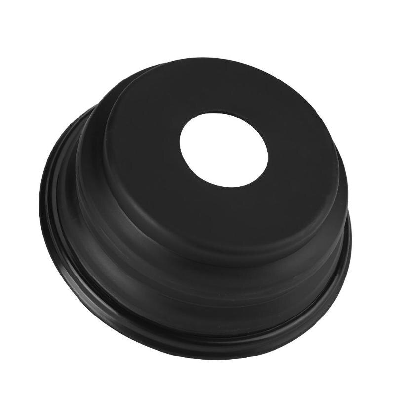 Parasol de lente de silicona plegable sin reflejos, cubierta de lente anticristal, para imágenes de cámara, Videos, estilistas