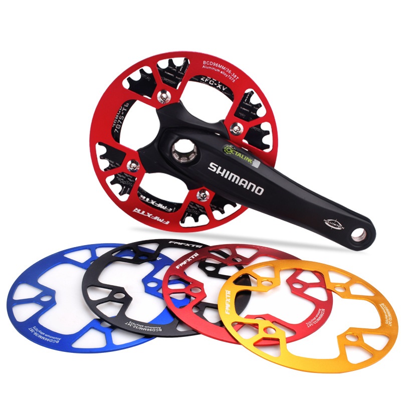 104BCD MTB Fahrrad Kettenblatt Schutz Abdeckung 32T/34T 36T/38T/40T/42T Fahrrad Kettenrad Kurbel Schutz Kettenblatt Schutz