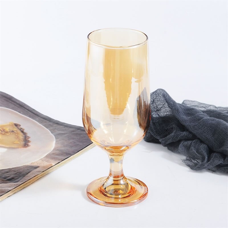 Wine Glass Gold Painting Goblet Glasses Champagne Flutes Cups Home Party Wedding Cocktail Glasses Juice Cup