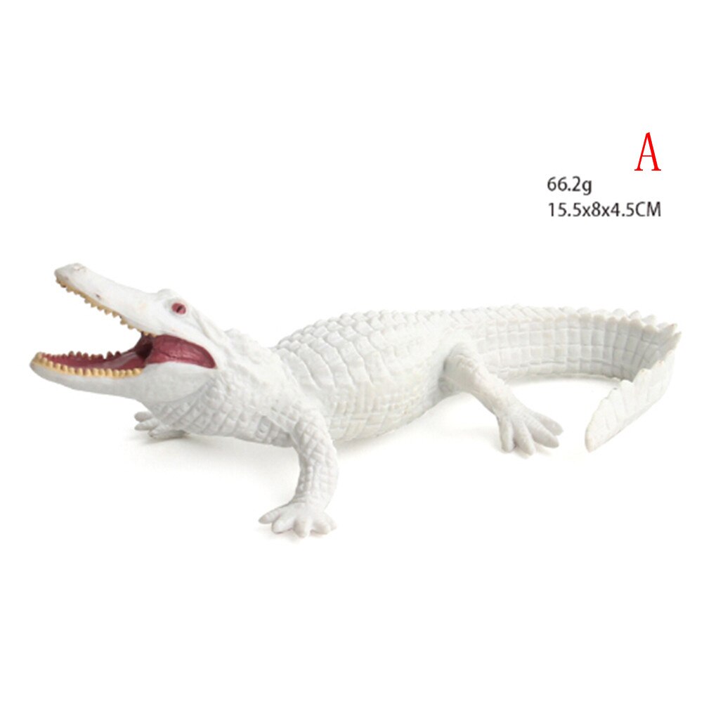 1pcs Halloween Realistische krokodil Rubber Speelgoed Safari Tuin Props Joke Prank Ongeveer en Gag Spelen Grappen Speelgoed: A